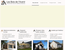 Tablet Screenshot of lesboisdelavenir.com